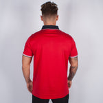 Red Jersey Polo Shirt - Karl Lagerfeld