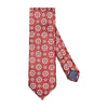 Red Silk/Linen Tie - Eton Shirts