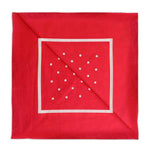 Red/white polka dot Neckerchief - Knightsbridge