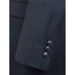 Regular Fit 2 Piece Navy Suit - Gibson London