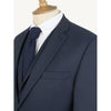 Regular Fit 2 Piece Navy Suit - Gibson London