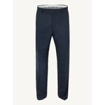 Regular Fit Navy Suit Trousers - Leonard Silver