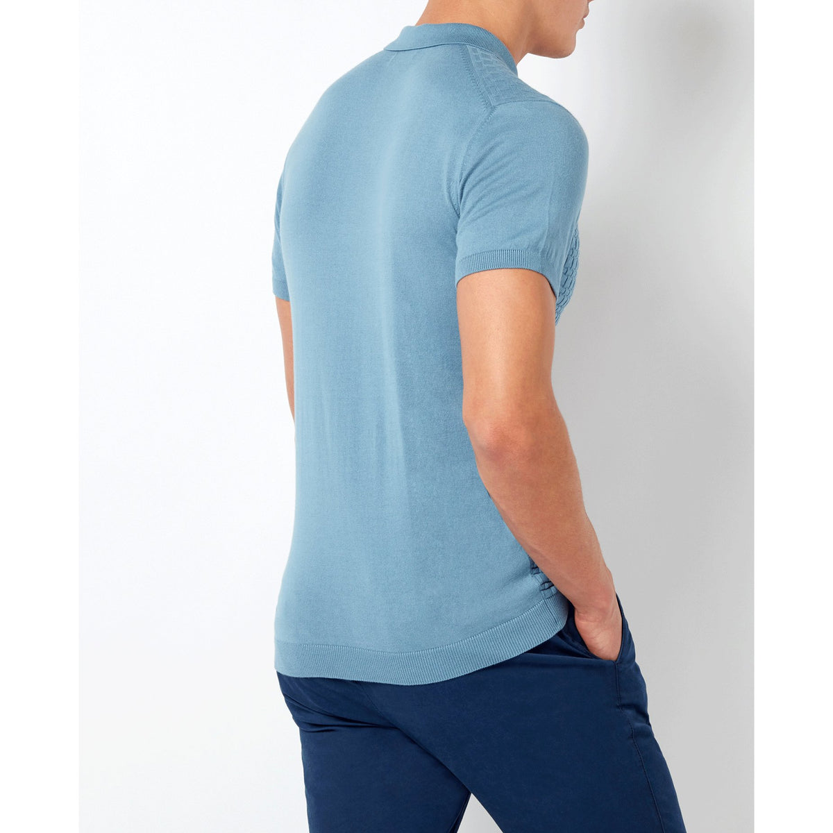 Remus Polo Shirt Sky - Remus Uomo