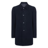 Rowan Tailored Wool Coat Navy - Remus Uomo