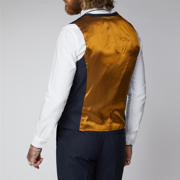 Semi Plain DB Waistcoat - Gibson London
