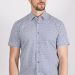 Short Sleeved Blue Shirt - Karl Lagerfeld