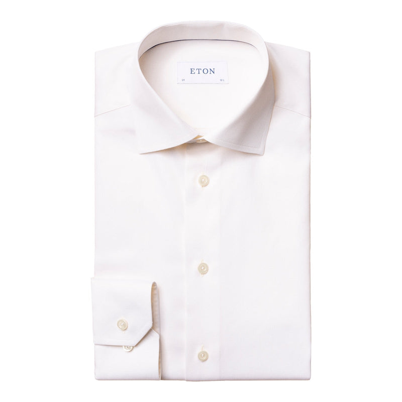 Signature Twill Shirt white - Eton Shirts