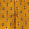 Silk Patterned Gold Tie - Eton Shirts