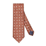 Silk/Linen Paisley Silk Tie - Eton Shirts