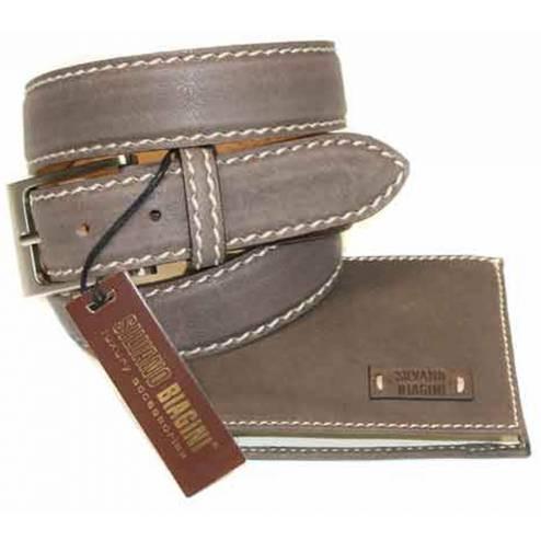 SILVANO BIAGINI Mens Silvano Biagini Leather Wallet, Brown - Silvano Biagini