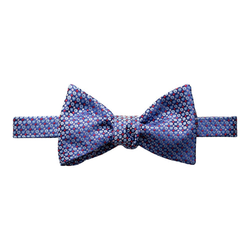 Sky Geometric Self Tie Bow - Eton Shirts