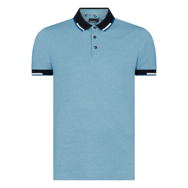 Sky Tipped Polo Shirt - Remus Uomo