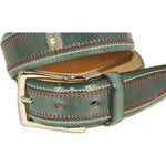 STEFANO CORSINI Mens Stefano Corsini Patent Leather Belt, Blue - Stefano Corsini