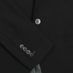 Stretch X-Slim Black Suit - Remus Uomo