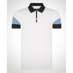 Stripe Arm Polo Shirt - Remus Uomo