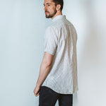 Stripe Linen S/Sleeve Shirt - Gant