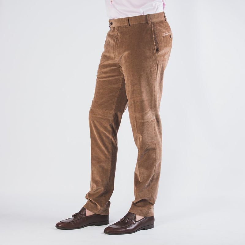 Tabacco Corduroy Trousers - Hiltl