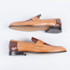 Tan Snake Skin Loafer - Lacuzzo