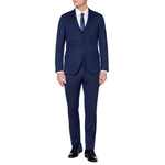 Tapered Fit Wool-Rich Suit Jacket Navy - Remus Uomo