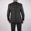 Tartan Check Suit - Leonard Silver