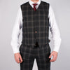 Tartan Check Suit - Leonard Silver