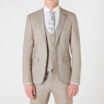 Taupe Lanito 3 Piece Suit - Remus Uomo