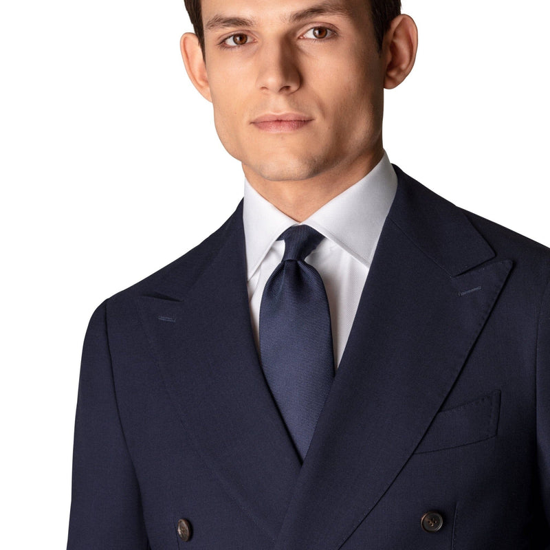 Textured Twill French Cuff Shirt - Eton Shirts