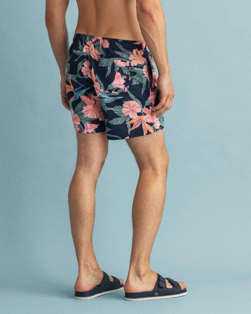 Tropical Print Swim Shorts - Gant