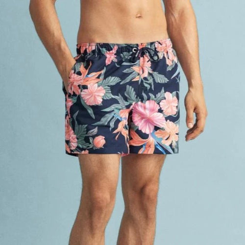 Tropical Print Swim Shorts - Gant
