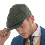 Tweed Herringbone Hat Forrest - John Victor