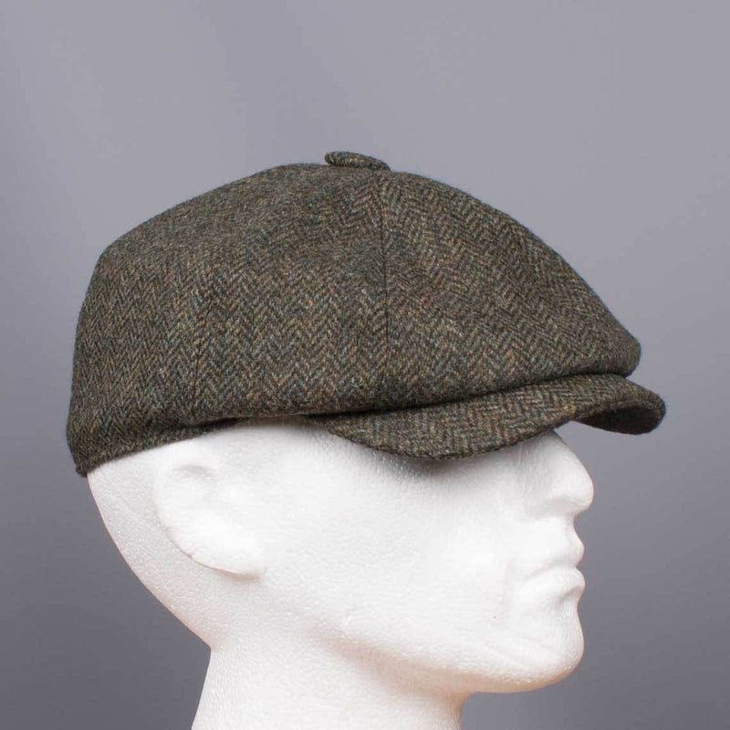 Tweed Herringbone Hat Forrest - John Victor