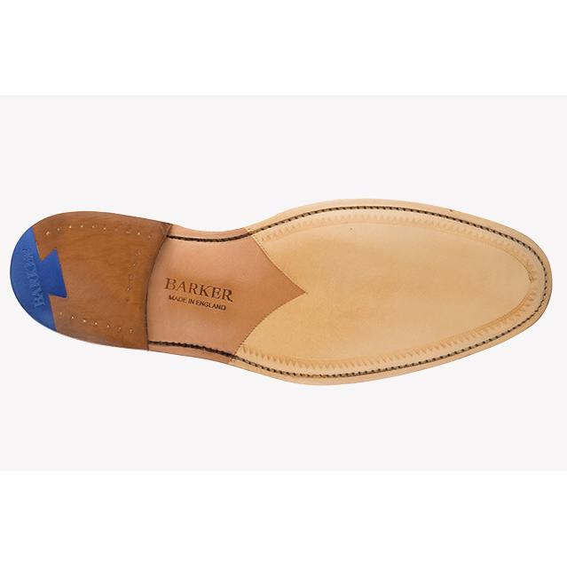 Valiant Navy Painted Brogues - Barker