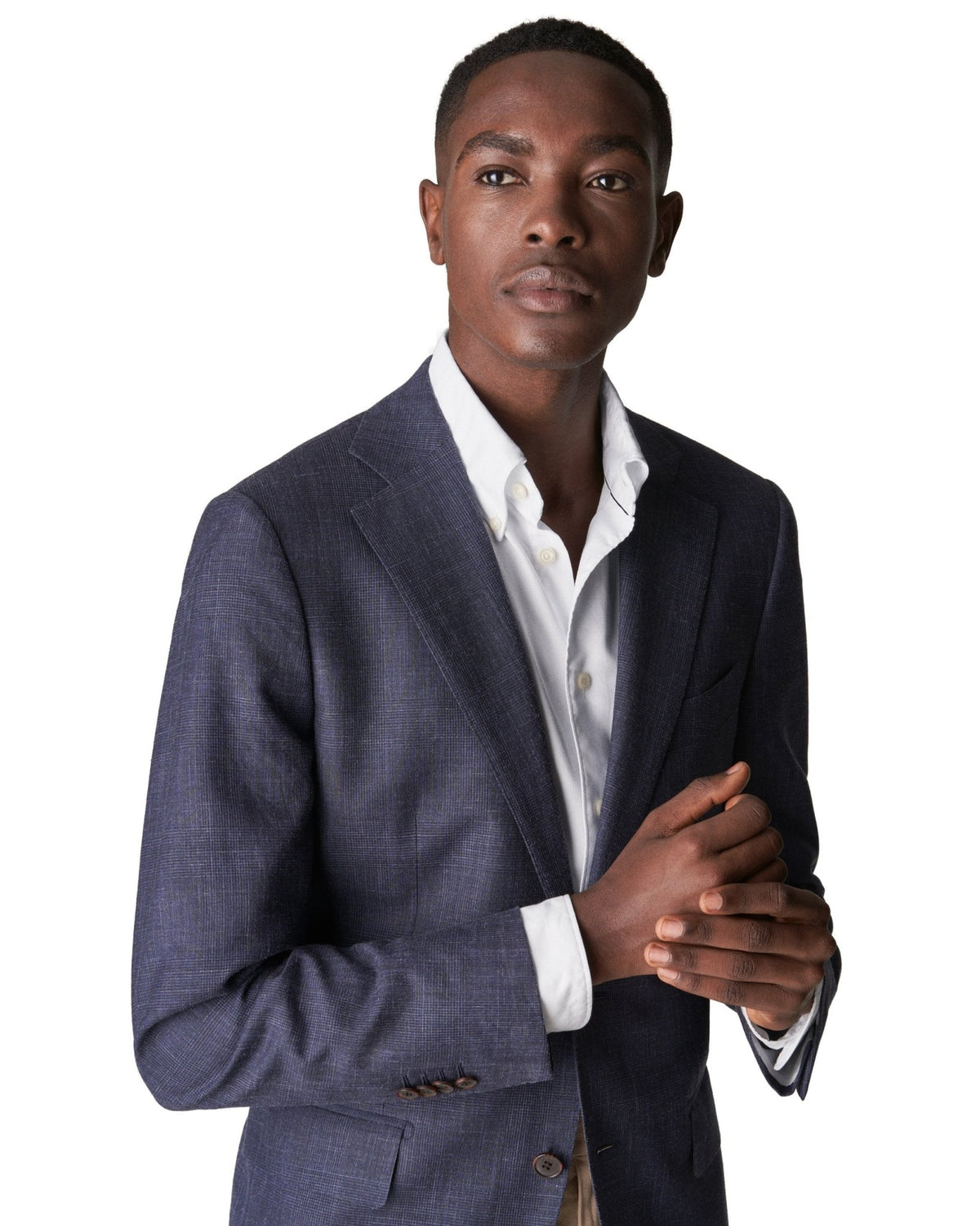 White Button Down Royal Oxford Shirt - Eton Shirts