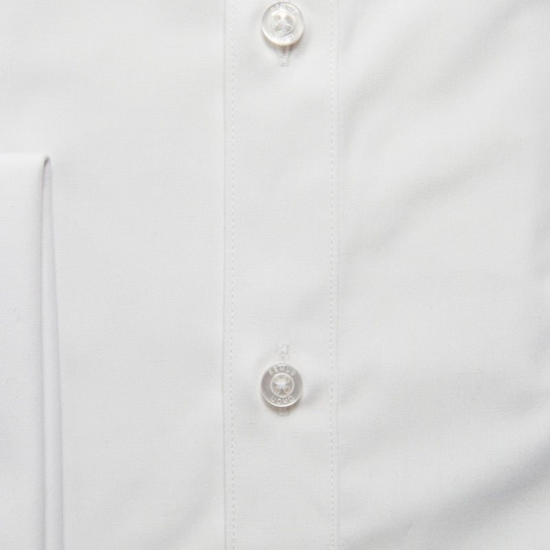 White Double Cuff Shirt - Remus Uomo