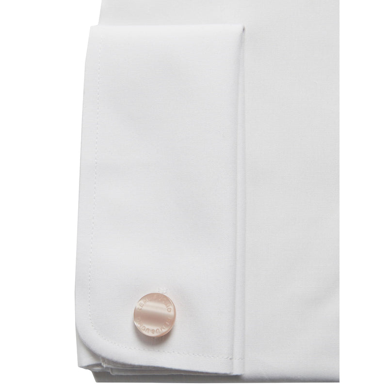 White Double Cuff Shirt - Remus Uomo