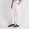 White Sateen Chino - Hiltl