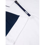 White Short Sleeve Knit Polo - Remus Uomo