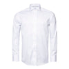 White Signature Twill Shirt - Spread Collar - Eton Shirts