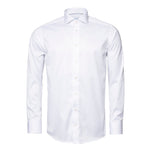 White Signature Twill Shirt - Spread Collar - Eton Shirts