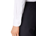 White Signature Twill Shirt - Spread Collar - Eton Shirts