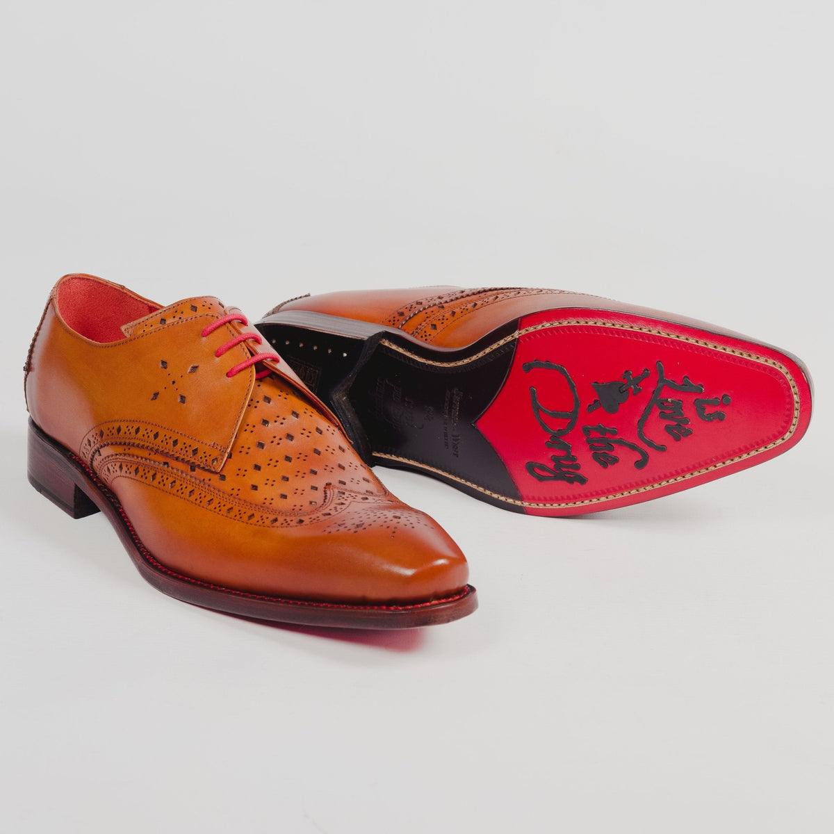 Woodstock Hendrix Caramel Shoe - Jeffrey West