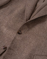 Wool Cashmere Sand Jacket - Cavaliere