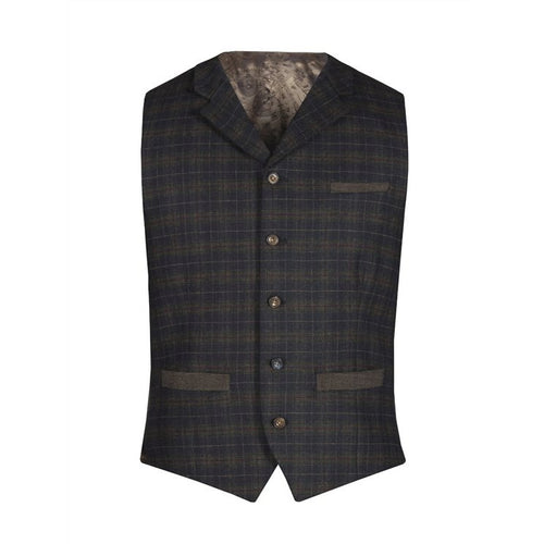 Wool Flannel Tartan Jacket - Gibson London
