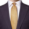 Yellow Floral Silk Tie - Eton Shirts